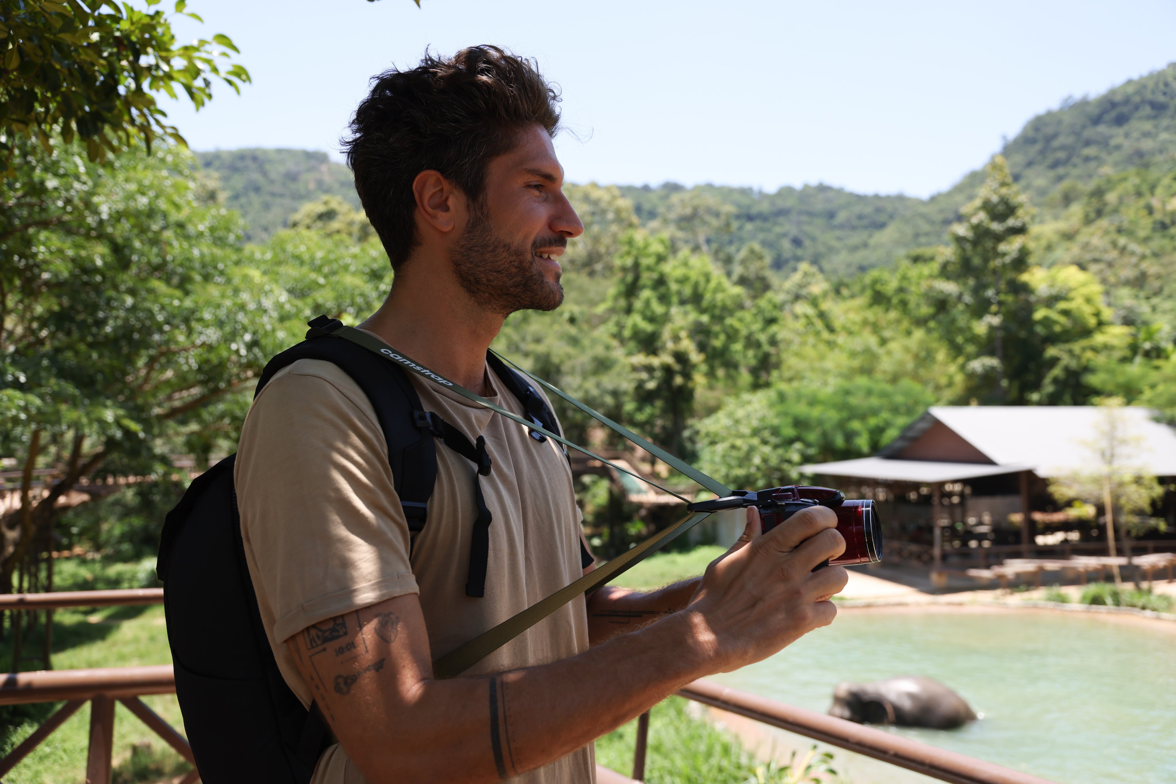 Camstrap Nomad - Hands Free Photography Backpack + Camstrap Voyager