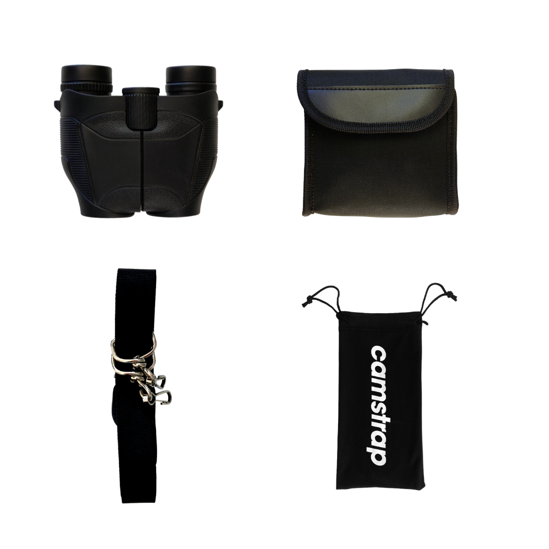 Camstrap Nature Explorer – Hochwertiges Freisprech-Fernglas mit Tragegurt für Kinder