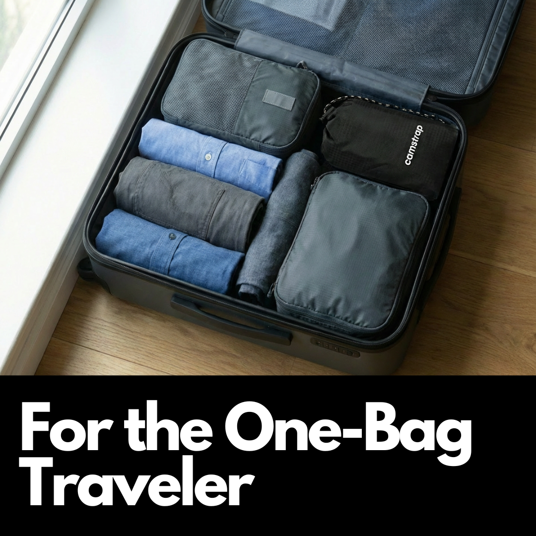 Camstrap Satellite – Sac à dos photo ultraléger pliable sans mains - Pour attacher votre Camstrap Voyager