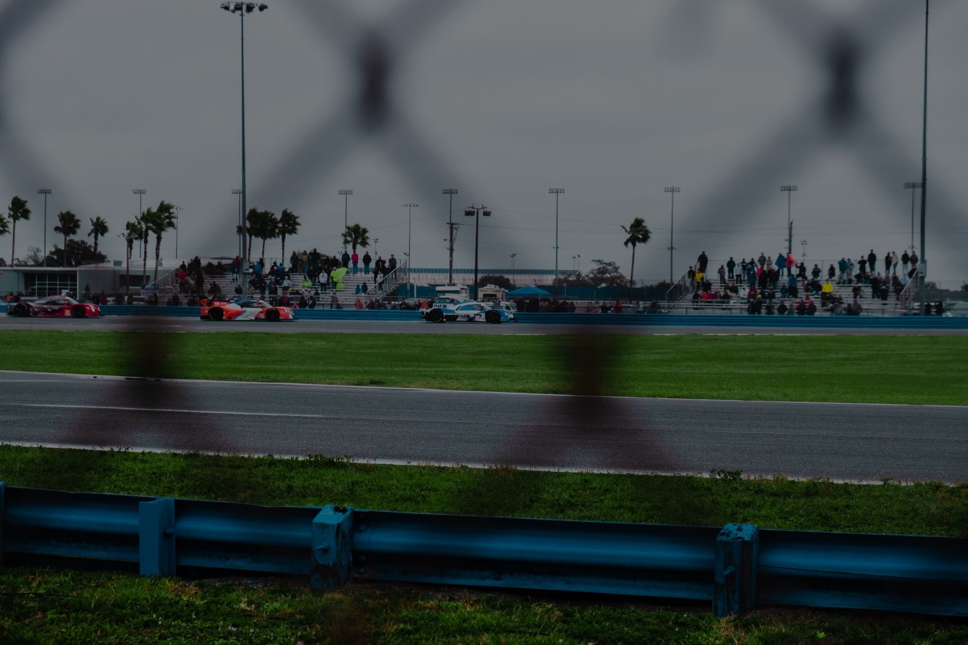 How to freeze a race car through the fencing — featured