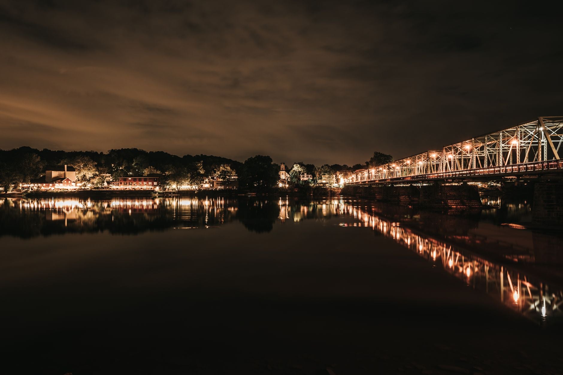 How to capture glassy water on a trail bridge — featured