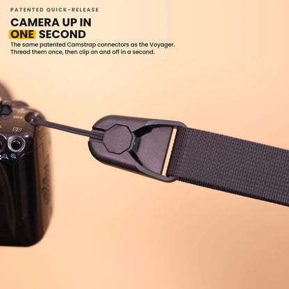 Camstrap Trek — camera up in one second
