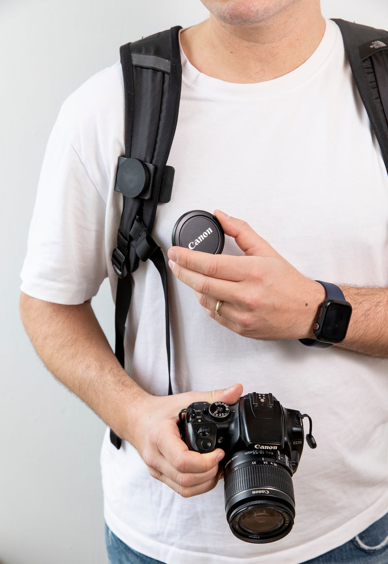 Camstrap spare magnets 8-pack: four round and four square replacement magnets for the Magclip.