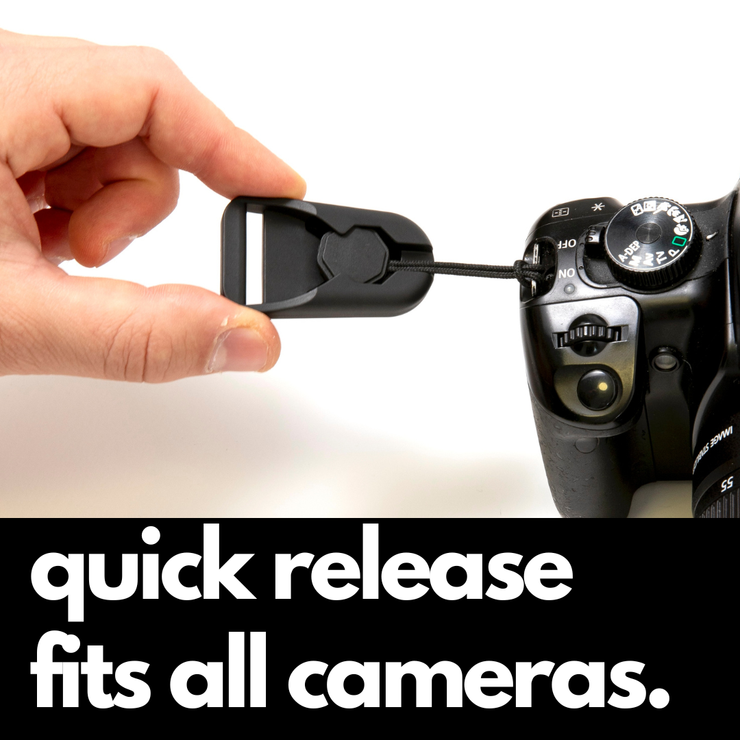 Snelle release -connector voor camera en verrekijker