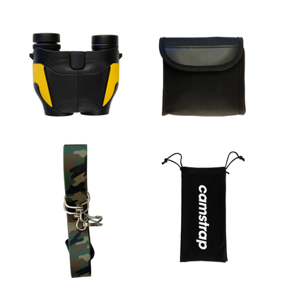 Camstrap Nature Explorer - Binocolo a mani libere di alta qualità con cinturino per bambini