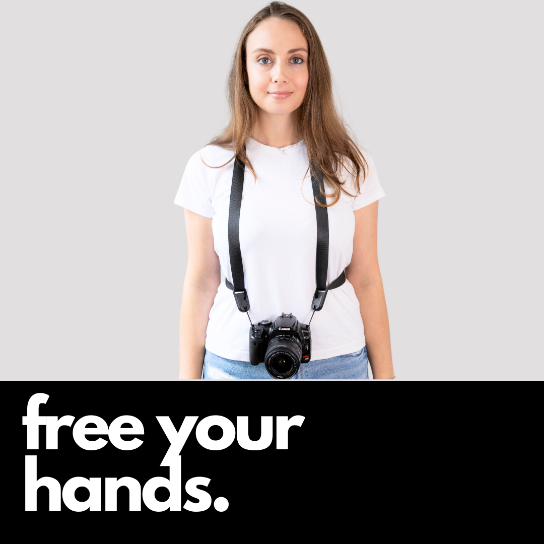 Camstrap - Sangle mains-libres pour appareil photo et jumelles