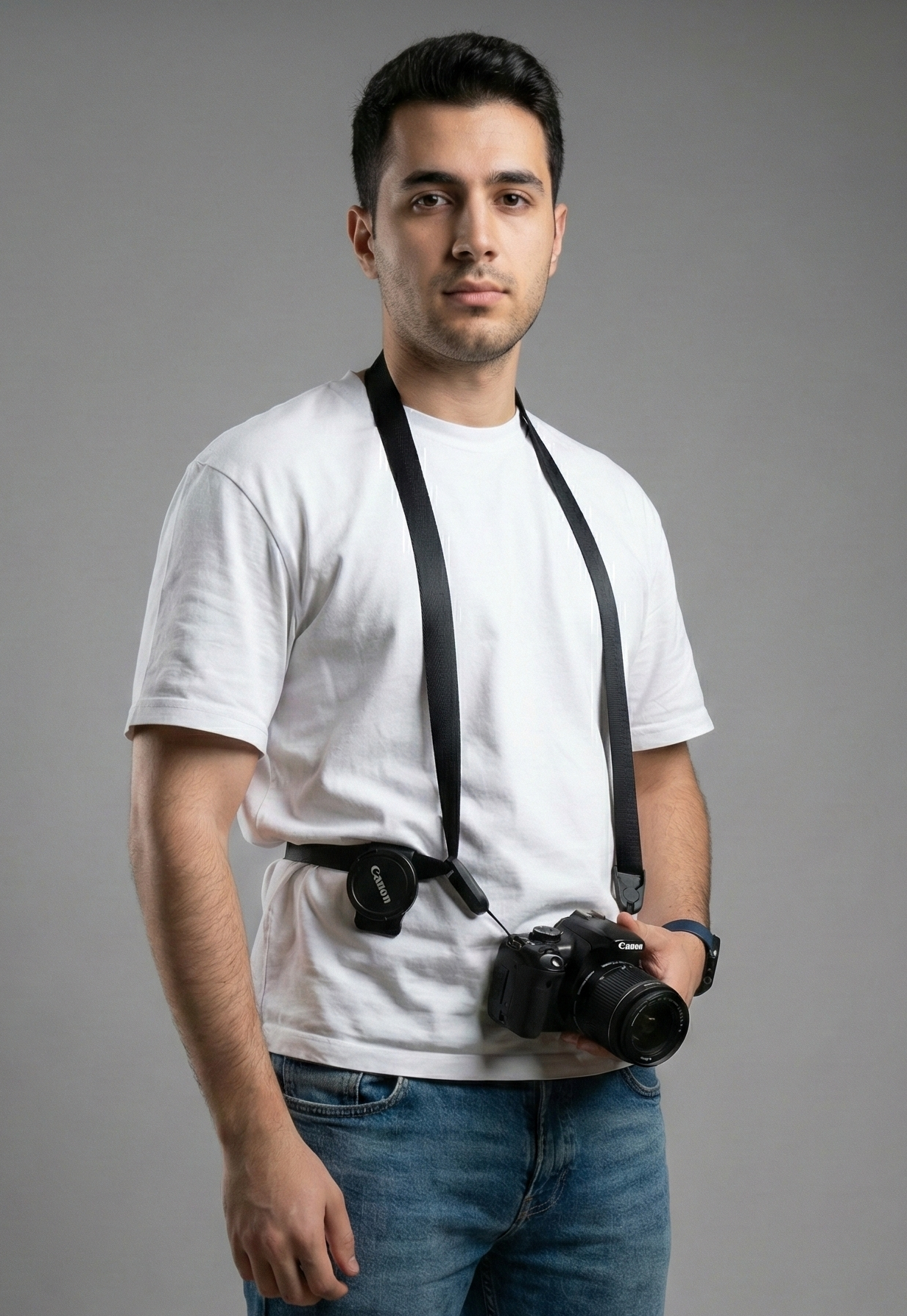 Clip magnetico camstrap per copertina dell&