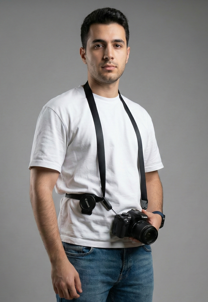 Clip magnetico camstrap per copertina dell&