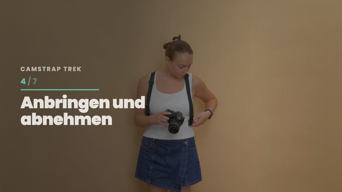 Camstrap Trek user guide: attach and detach
