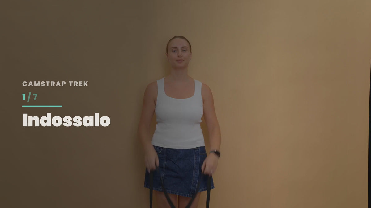 Carica video: Camstrap Trek user guide: put it on and fit it to you