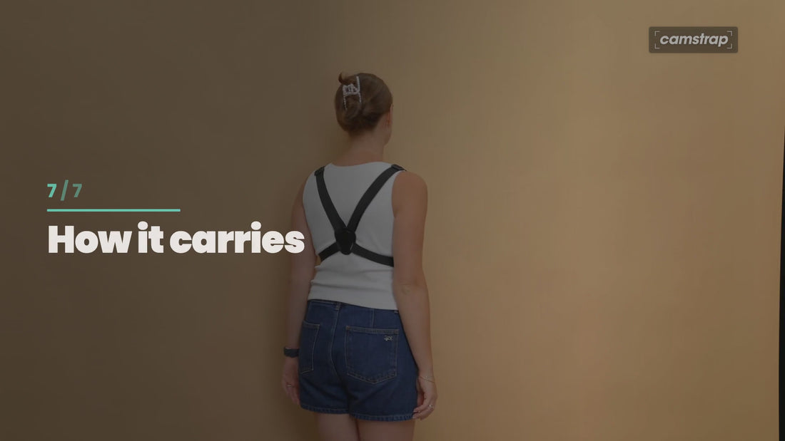 Camstrap Trek user guide: how it carries